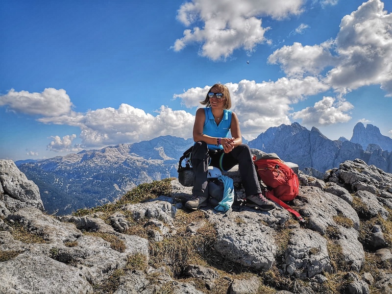 Rebecca-Donnerkogel-Klettersteig-Gipfel