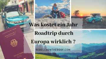 Was kostet ein Roadtrip durch Europa wirklich?